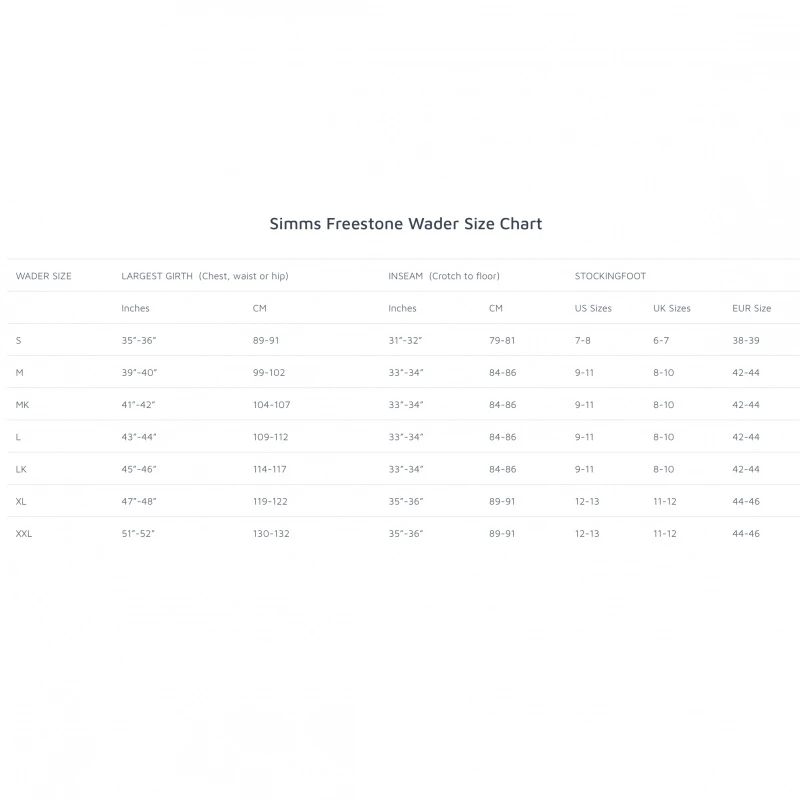 Simms Freestone Stockingfoot Dark Gunmetal 2 Simms Freestone Stockingfoot Dark Gunmetal - Afbeelding 2