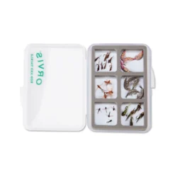 Orvis Super Slim Shirt Pocket Fly Box, 6 Mag Comp