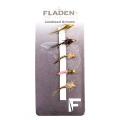 Fladen Maxximus Flies Goldhead Nymphs 5pcs