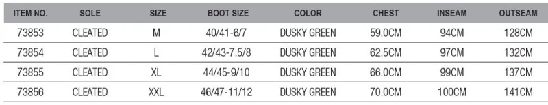 Scierra Helmsdale Waist Bootfoot Cleated, Dusky Green 2 Scierra Helmsdale Waist Bootfoot Cleated, Dusky Green - Afbeelding 2