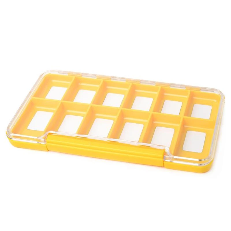Fly-Dressing Yellow Box - 12M Compartments 1 Fly-Dressing Yellow Box - 12M Compartments