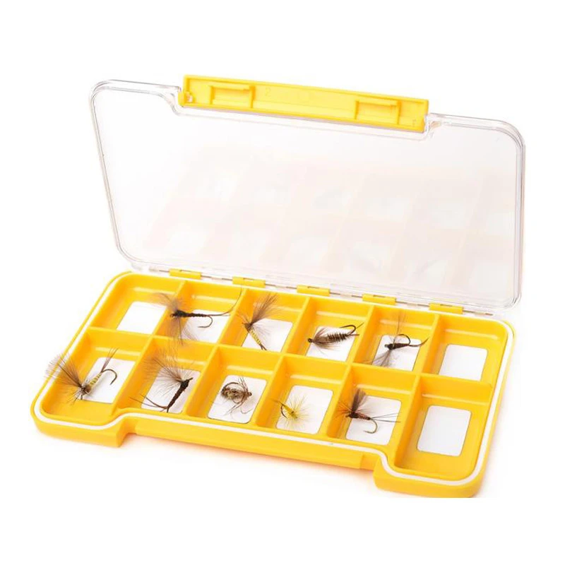 Fly-Dressing Yellow Box - 12M Compartments 2 Fly-Dressing Yellow Box - 12M Compartments - Afbeelding 2