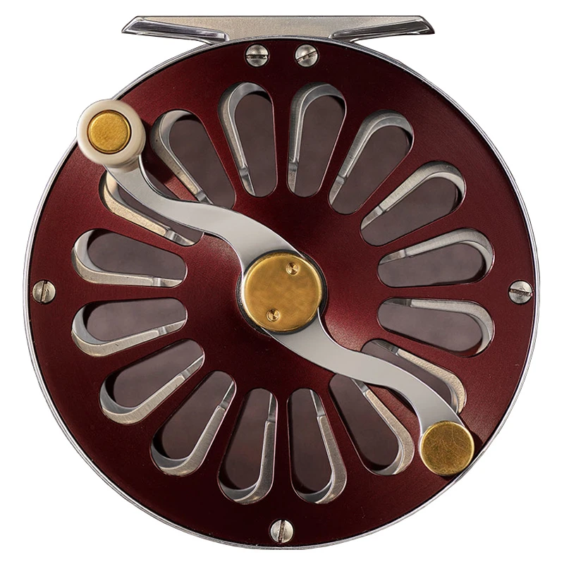 Frödin SALAR Fly Reel Burgundy 1 Frödin SALAR Fly Reel Burgundy