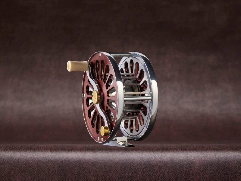 Frödin SALAR Fly Reel Burgundy 4 Frödin SALAR Fly Reel Burgundy - Afbeelding 4